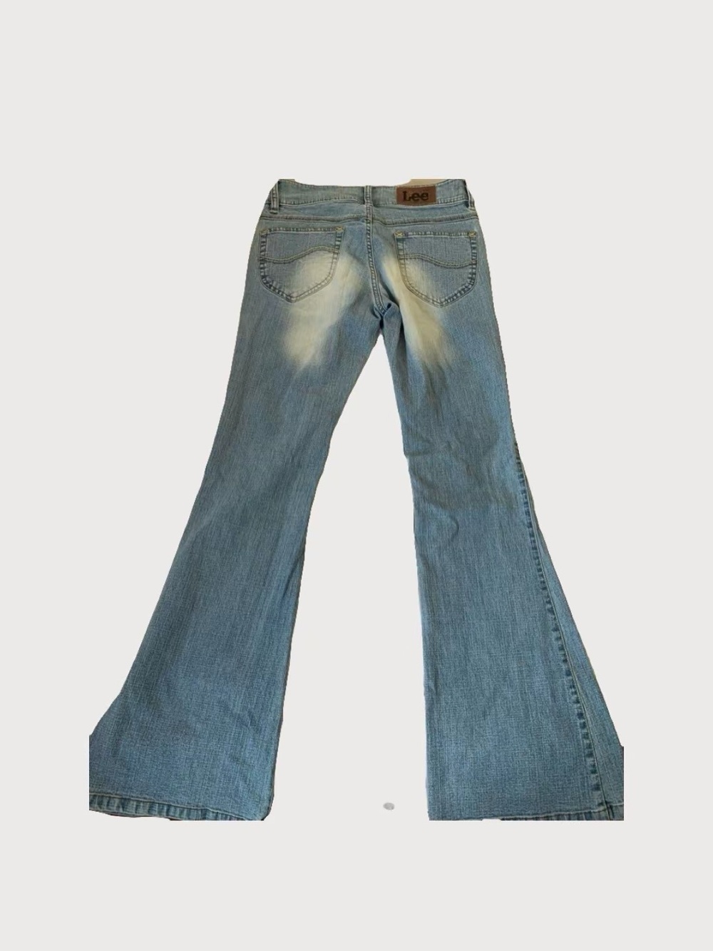 Y2k Vintage Lee Light Wash Flare Jeans
